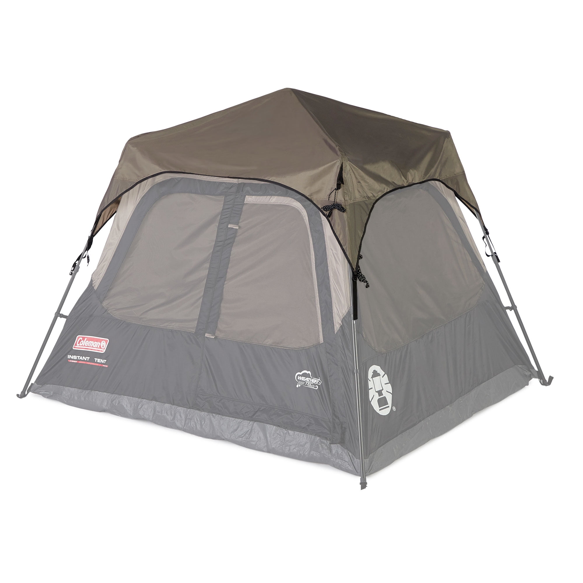 Coleman Accessoire de Protection contre la Pluie pour Tente Instantanée de Camping pour 4 Personnes, Beige