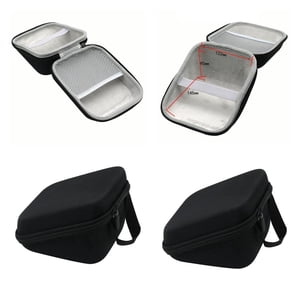 Milaget 2pcs Eva Hard Case Carrying Storage Bag Upper Arm Blood Pressure