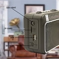 thumbnail image 2 of Radio Portable Am Fm Sw Radio Rechargeable avec Lampe de Poche LED Haut-Parleur Intégré Réception Compatible pour J19BT, 2 of 9