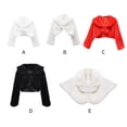 thumbnail image 1 of Cape Châle pour Filles Robe de Fête de Noël Belle Performance Bas de Maillot Lavable à la Main Élégante Garde au Chaud Vêtements Fournitures pour Filles Rouge TP, 1 of 8