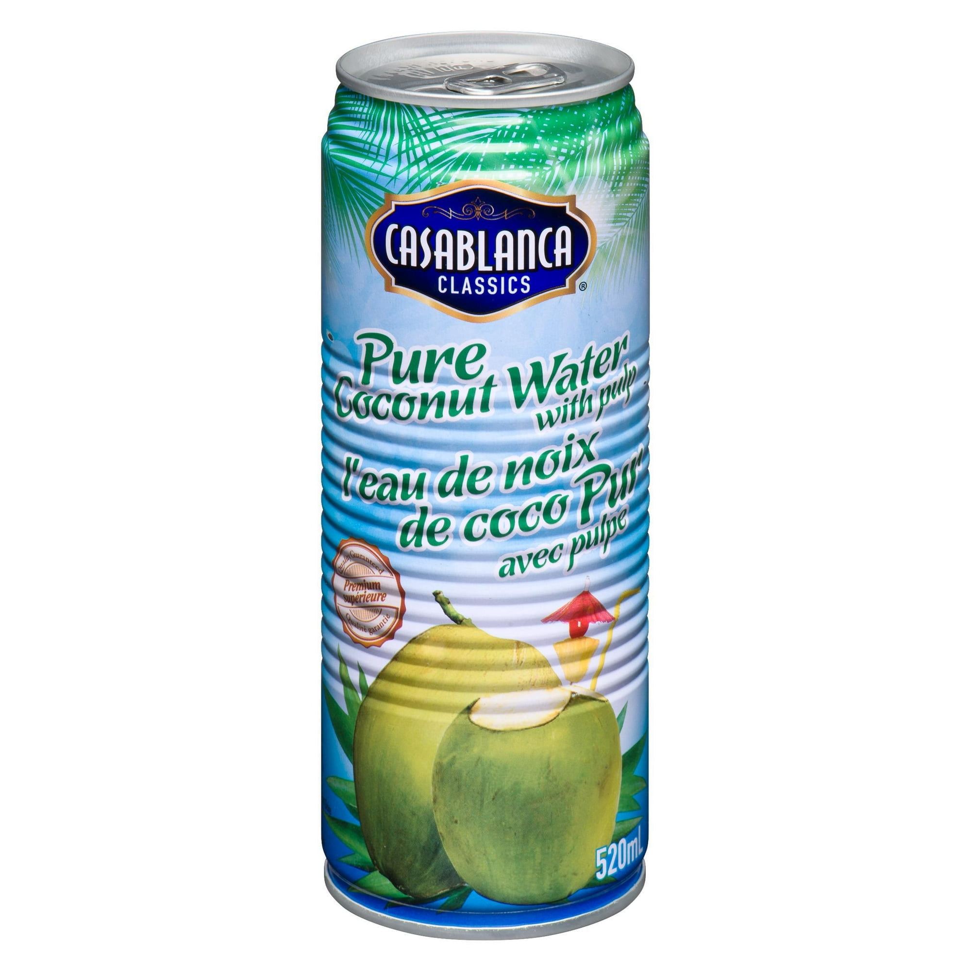 Casablanca Eau de Noix de Coco Pure avec Pulpe