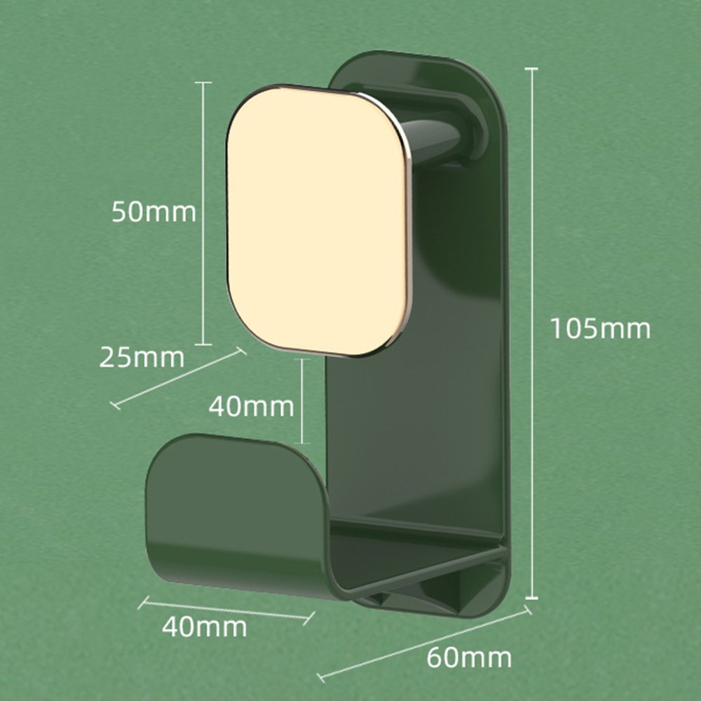 Stick On Wall Wash Basin Holder Wall-Mounted Adhesive Storage Hook for Bathroom Kitchen
