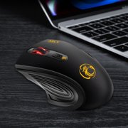 LSLJS Wireless Mouse 2.4G Noiseless Mouse with USB Receiver Portable Computer Mice for PC Tablet Laptop with Windows System, Wireless Mouses