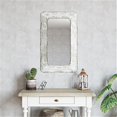 thumbnail image 1 of Aspire Home Accents 7395 Miroir Mural de Ferme Jaycee, Blanc, 1 of 1