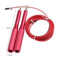 thumbnail image 4 of S SERENABLE Skipping Rope 300cm Adjustable Length Non Slip Handle Aerobic Exercises Personal Thick Red, 4 of 9