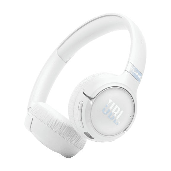 JBL Tune 680NC - Casque supra-auriculaire sans fil à réduction de bruit - Blanc