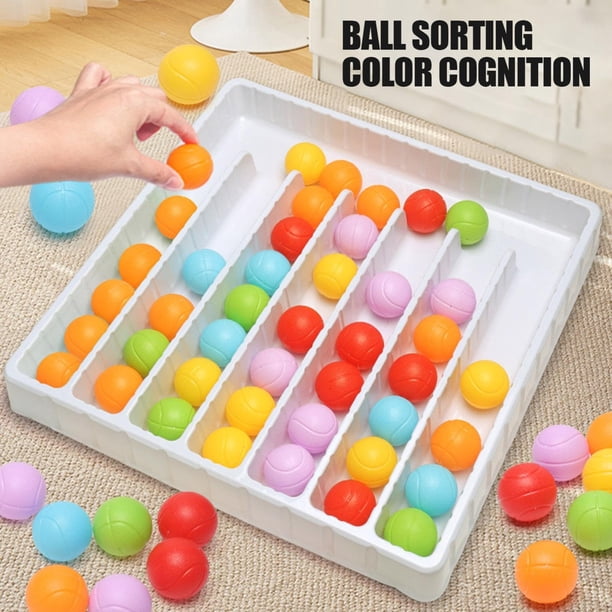 Jouet Sensoriel De Tri Des Couleurs – Pétales En PVC Souple, 15,5 Cm, Apaisant, éducatif, Pour Autistes, TDAH, Cadeau 3-5 Ans