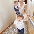 thumbnail image 2 of Floral Collection Contemporary, Cozy, Vibrant and Soft Stair Tread Mats & Rugs, 9'' x 28'', 2 of 6