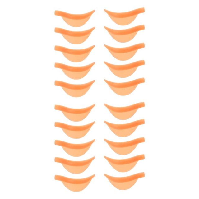 Redempat 5pieces Eye Beauty With Reusable Soft Lash Lift Pads Professional Natural Look orange 2Set