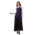 thumbnail image 2 of Moomaya All Over Printed A Line Sleeveless Womens Summer Party Dresses, 2 of 4