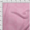 thumbnail image 3 of oneOone Viscose Chiffon Light Pink Fabric Geometric Craft Projects Decor Fabric Printed By The Yard 42 Inch Wide, 3 of 4