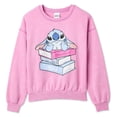 thumbnail image 2 of Disney Girls' Stitch Graphic Sweatshirt, 2 of 3