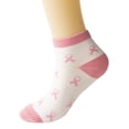 thumbnail image 1 of GDREDA Womens Cancer Awareness Socks Ribbon Soft Sport Sock Bulk Pack Lace Socks Socks for Women Circulation Socks for Women 6 Socks Pack Non Socks Running Women Socks Womens Socks, 1 of 4