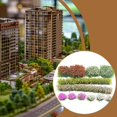 thumbnail image 3 of Bunblic DIY Miniature Grass Tufts Artificial Grass Modeling Versatile Flower Cluster for Architecture Building Train Landscape Style F, 3 of 4