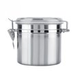 thumbnail image 1 of Coofit Food Storage Container Sealed Stainless Steel Airtight Canister for Tea Coffee, 1 of 10