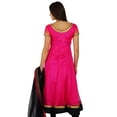 thumbnail image 5 of Bimba Flaired Net Anarkali Dress Solid Kurta Kurti Indian Tunic Custom Clothing, 5 of 5