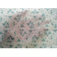 thumbnail image 5 of oneOone Cotton Silk Fabric Triangle Geometric Printed Fabric 1 Yard 42 Inch Wide, 5 of 5