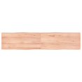 thumbnail image 1 of vidaXL Table Top Light Brown 180x40x(2-4)cm Treated Solid Wood Live Edge, 1 of 7
