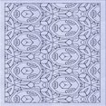 thumbnail image 1 of Ahgly Tapis d'Intérieur Lavable en Machine Carré Lavande Bleu, 6 Pieds Carré, 1 of 7
