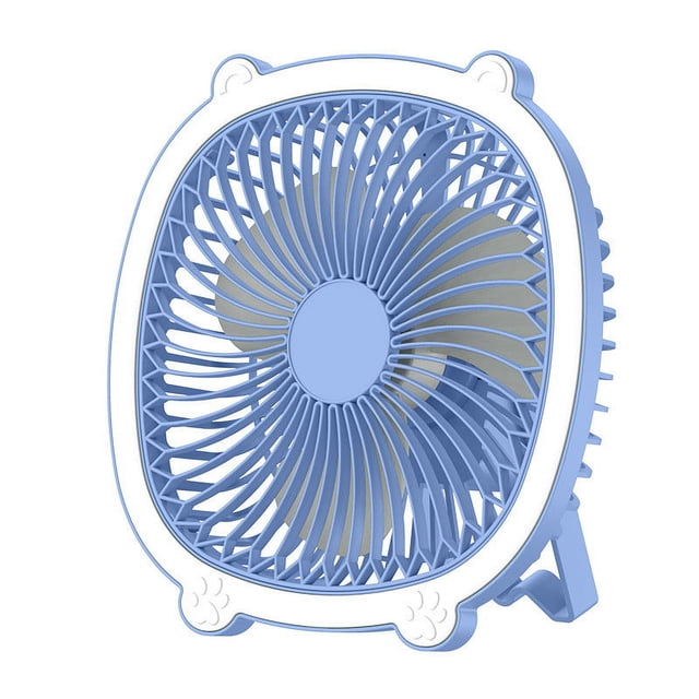 Kcavykas Home, Kitchen, Refrigerator Storage,USB Desktop Charging Fan Summer Home Small Fan Portable Wall-mounted Ceiling Fan