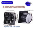 thumbnail image 2 of Ultra Quiet Powerful Exhaust Fan for Kitchen, Rental Bathroom, and Home Ventilation - Remove Smoke & Odors Efficiently C ,High Power, 2 of 7