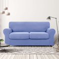thumbnail image 2 of CHUN YI Housse de Canapé avec Housse de Coussin Séparée Extensible à Carreaux, 2 of 7