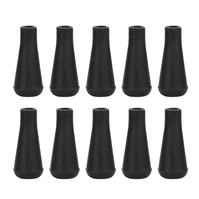 Outdoor 10PCS Rubber Arrowhead Archery Replacement Broadhead For Sports Shooting PracticeBlack 8mm