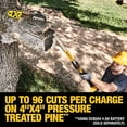 thumbnail image 3 of DEWALT Scie à Perche 20 V MAX XR, Portée de 15 Pieds, Outil Seulement (DCPS620B), 3 of 5