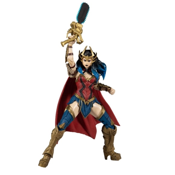 McFarlane Toys - DC Multiverse - Dark Nights Death Metal: Wonder Woman Figure with Build-A Darkfather Pieces
