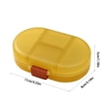thumbnail image 3 of Portable Vitamin Organizer 8 Compartment Pill Box, Sealed Humidity Proof Case, Daily Supplement Storage for Travel Home Use, 3 of 9