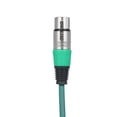 thumbnail image 4 of Tignapoo Câble de Microphone XLR 1 m Bleu DMX512, Connecteur de Canon de Haute Qualité pour Équipement Audio, Transmission de Signal Durable, Conception Plug-and-Play, Paquet d'Une Seule Unité, 4 of 7
