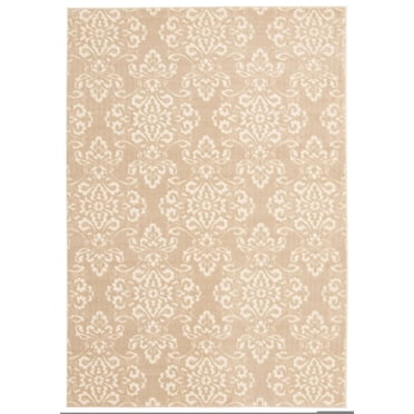 Tapis ECARPET Moderne pour Salle à Manger, Salon, Chambre Patty Ivoire