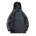 thumbnail image 3 of WRKEKC Manteau à Capuche Tactique pour Homme, Qualité Militaire, Résistant à l'Eau, Multi-Poches, Doublé en Molleton, Manteau Chandail, Extérieur, Chasse, Randonnée, Tenue Utilitaire, Chaud, 3 of 5