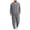 Grey, variant on Ketyyh-chn99 Men's Cotton Sweatsuit Set Men's Solid Color Fashion Casual Loose V Neck Long Sleeved Shirt Trousers Set Size for S,Sky Blue
