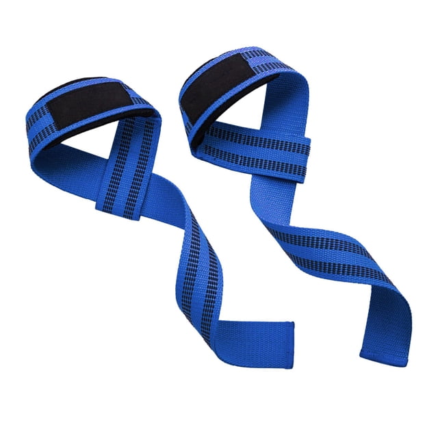 2Pcs Strong Weight Lifting Straps Durable Hand Wrist Support Wraps Professional Outdoor Strength Deadlift Workout Adjustable Equipment