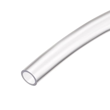 Uxcell 1Pcs Vinyl Tubing Flexible Water Pipe Plastic Transparent 0.31"x0.43"x3.28ft