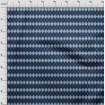 thumbnail image 3 of oneOone Viscose Jersey Fabric Argyle Style Ikat Print Sewing Fabric BTY 60 Inch Wide, 3 of 5