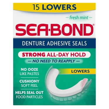 Sea-Bond Denture Adhesive Fresh Mint Lowers