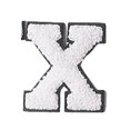 thumbnail image 1 of Intimates Accessory Glitters Iron On Letters Sew On Embroidered English Alphabet Applique Adhesive Repair For Fabric Clothing Shirts Jeans, 1 of 3