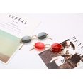 thumbnail image 2 of FEISEDY Lunettes de Soleil Rondes Vintage Petites Rétro Fines Monture en Métal Couleurs Bonbon B2422, 2 of 5