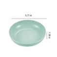 thumbnail image 3 of LSLJS 5PCS Dinner Plates - 5.7Inch Impregnable Dinner Plates Set Of 5 - Dishwasher & Microwave Safe Plastic Plates Reusable - Lightweight Plates for Kitchen,camping, Dinner Plates, 3 of 8