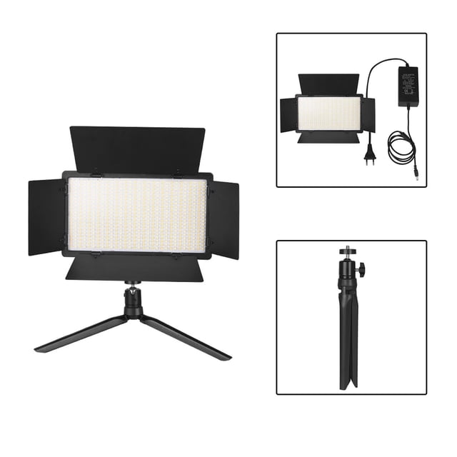 U800 LED Photo Studio Light For Game Live Video Lighting 40W/50W Portable Video Recording Photography Panel Lamp ,Photographic Equipment