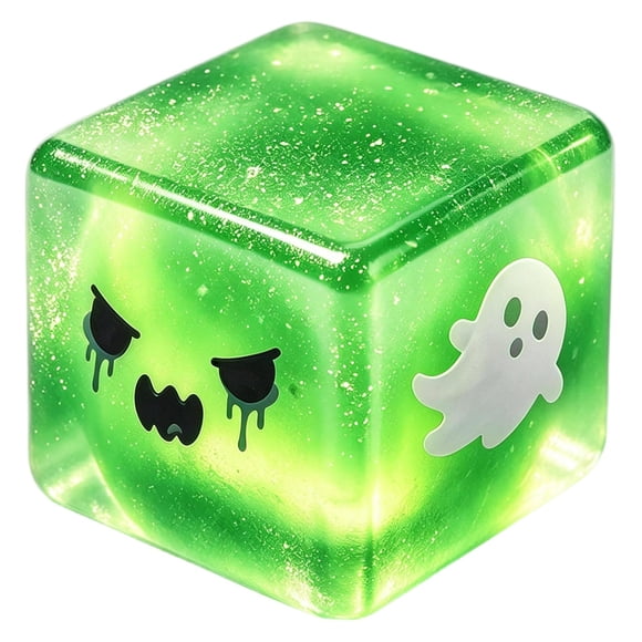 Ghost Cube Stress Ball Squishable Soft Slow Rebound Sensory Fidget Toy