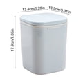 thumbnail image 3 of Desktop Trash Bin High Appearance Home Living Room Bedroom Mini Storage Bin Desk Multifunctional Garbage Basket, 3 of 6