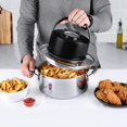 thumbnail image 2 of (Open Box) Kalorik Digital Universal Air fryer Lid, Black FT46587BK, 2 of 5