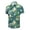 #20, variant on Pisexur Hawaiian Shirt for Men 2024 Boho Floral Print Collar Beach Shirts Regular Fit Short Sleeve Blouses Tops Tropical Casual Funky Button Down Shirts