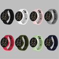 thumbnail image 2 of Electronic Watch Luminous Rainbow LED Digital Display Women Men Sports Wrist Watch Gift for Daily Wear, 2 of 10