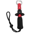 thumbnail image 2 of Fish Grip Holder, Stainless Steel Fish Lip Gripper Anti Slip One Hand Operation  For Outdoor Fishing Red,Gold, 2 of 8
