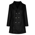 thumbnail image 4 of Manteau de Mode pour Femmes Col en V Imprimé Veste à Manches Longues Cardigan Décontracté, 4 of 8