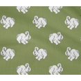 thumbnail image 4 of oneOone Cotton Flex Fabric Rabbit Block Print Fabric By The Yard 40 Inch Wide, 4 of 4
